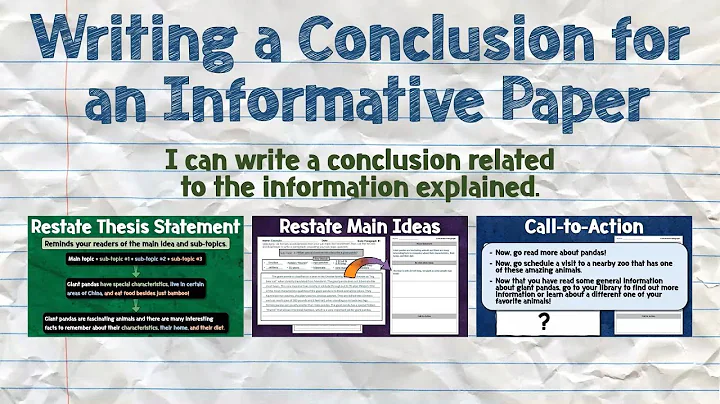 Informative Writing - Conclusion Paragraph