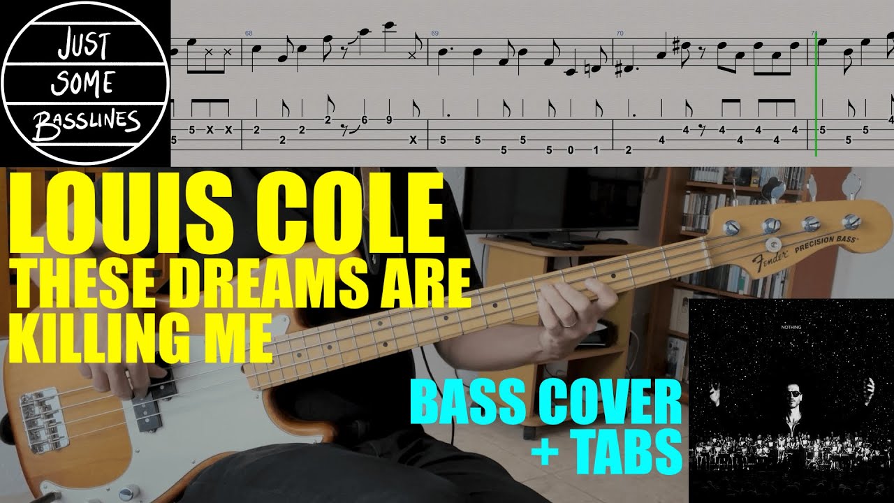 Louis Cole - These Dreams Are Killing Me // BASS COVER + TABS