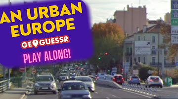 An Urban Europe - GeoGuessr Game: NO MOVING [PLAY ALONG] American with an insane guess and one bad..