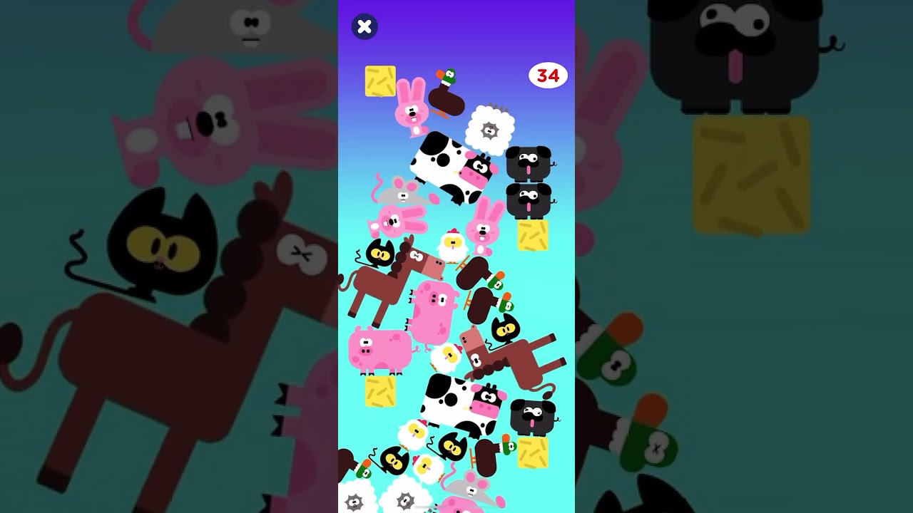 Stacking 50 #animals #lingokids #love #challenge #funny #education #funnyvideo #subscribe #share #me