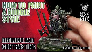 How to achieve CONTRAST and DEFINITION in a Nurgle color scheme (Pt2)