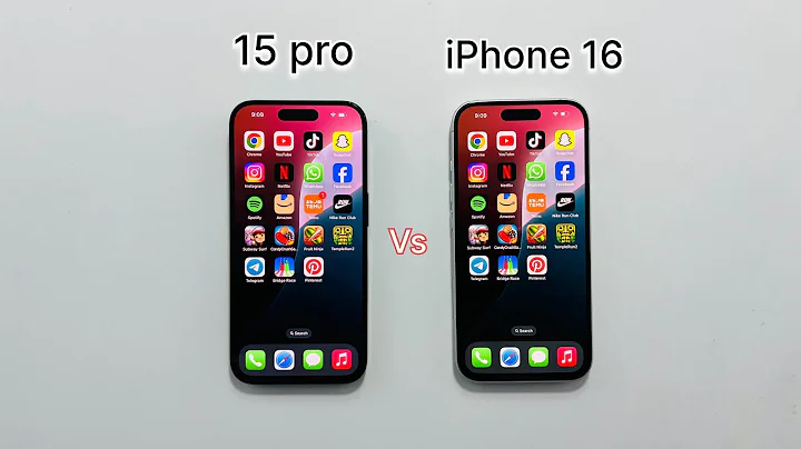 Iphone 15 pro vs Iphone 16 speed test