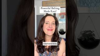 Powerful Belt Made Easy for Singers!