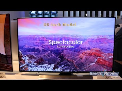 CES 2014 | Samsung HU8550 Series 4K UHD TV Lineup | LED 4K TVs | UN55HU8550 UN65HU8550 | Reviews