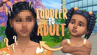 TODDLER TO ADULT SIMS 4 CAS CHALLENGE