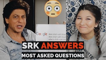 SRK answers the Internet