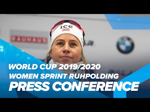 Ruhpolding Women Sprint Press Conference