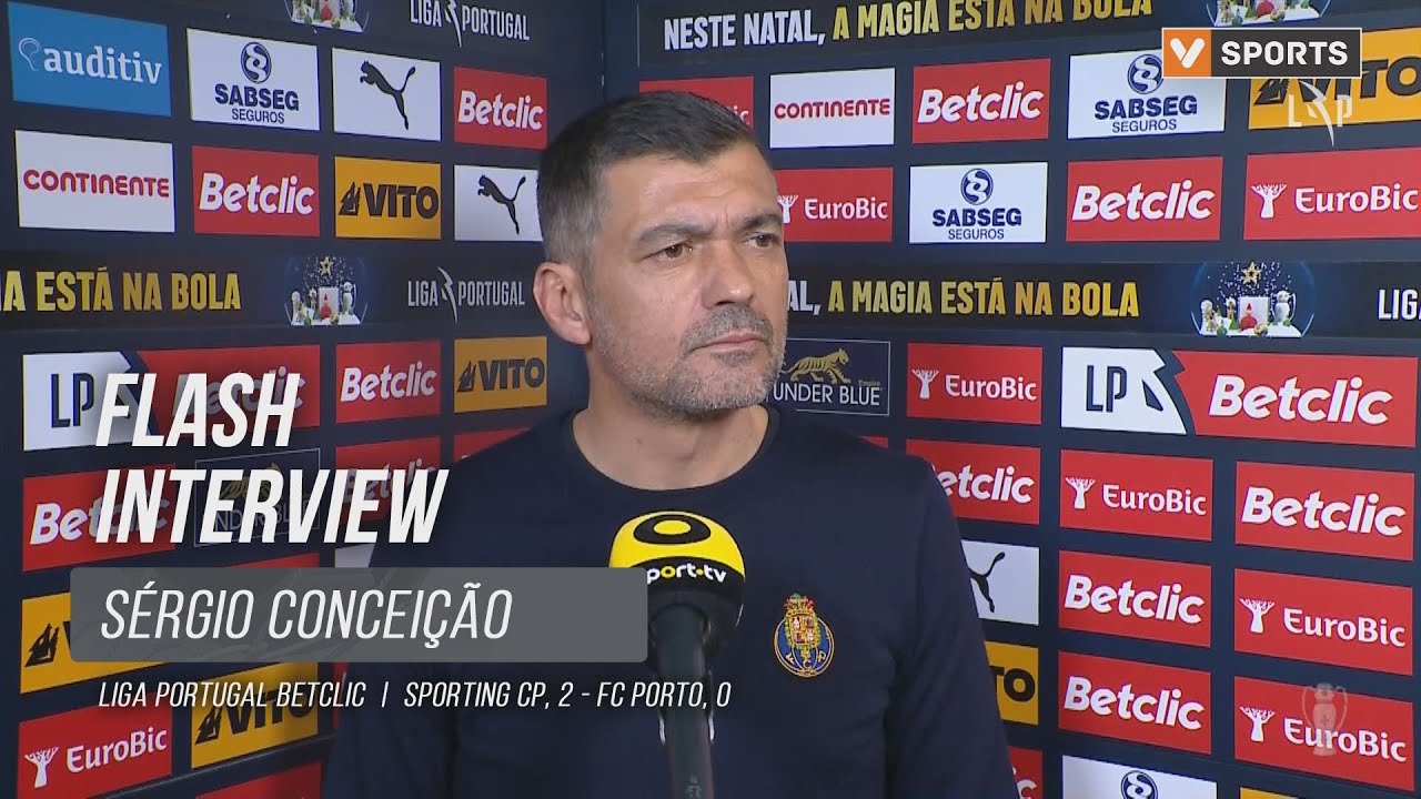 Ver: Sérgio Conceição: Temos de ser sólidos e consistentes para