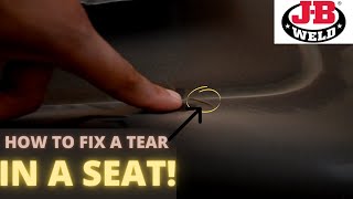 JBWeld | How To Fix Your Torn Seats!
