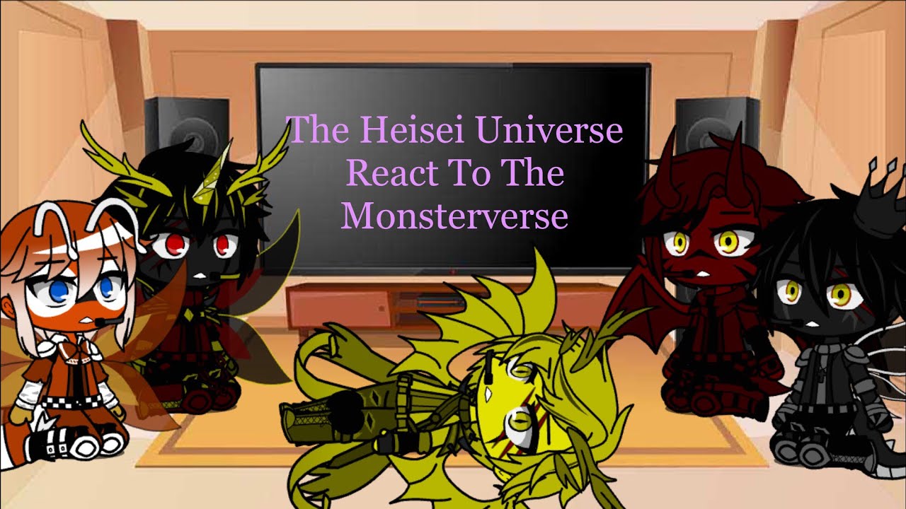 The heisei universe react to monsterverse part 1