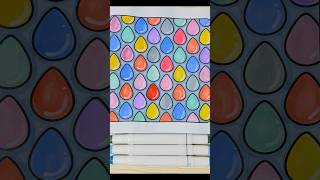 Water droplet colouring ✨🫧 #art #markers #coloring #satisfying