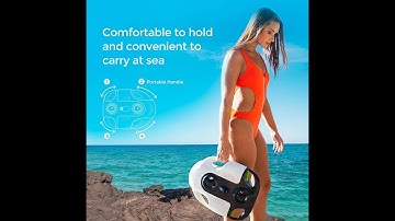 Youcan Robot BW Space Pro Professional Underwater Drone with 6X Zoom 4K   4K HD Camera and Stable Si