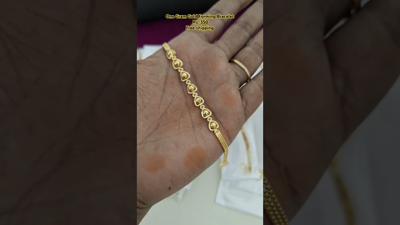 One Gram Gold Forming Bracelet 8248177897