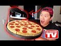 THIS SPINS AND INSTANTLY MAKES PIZZA!!! DIY Learn How To Make Pizza (TESTING CRAZY GADGETS)