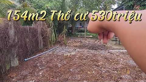 Chủ đã bán Lại thêm một lô đất thổ cư ngộp giá rẻ nữa anh chị ơi xã tân ân Cần Đước Long An