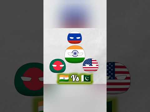 The Unhinged History of India & Pakistan (Countryball)