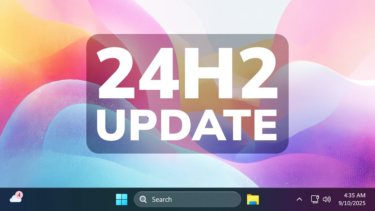 New Windows 11 24H2 September 2025 Update – New Features in the Main Release (KB5065426)