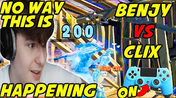 Clix Tries To *SURPISE* Benjy With His Controller Mechanics In $1000 1v1 But Gets *SURPRISED BACK*