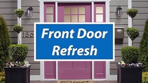 How To Paint A Front Door - Sherwin-Williams