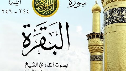 أجمل تلاوة نادرة إبداع الشيخ محمد صديق المنشاوي من سورة البقرة . إذاعة . نوادر 1100 صدى