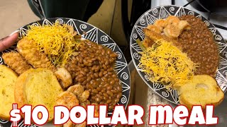 I made 8 dinners for two people on 10 dollar budget (in Chicago)