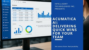 Acumatica AI: Quick Wins