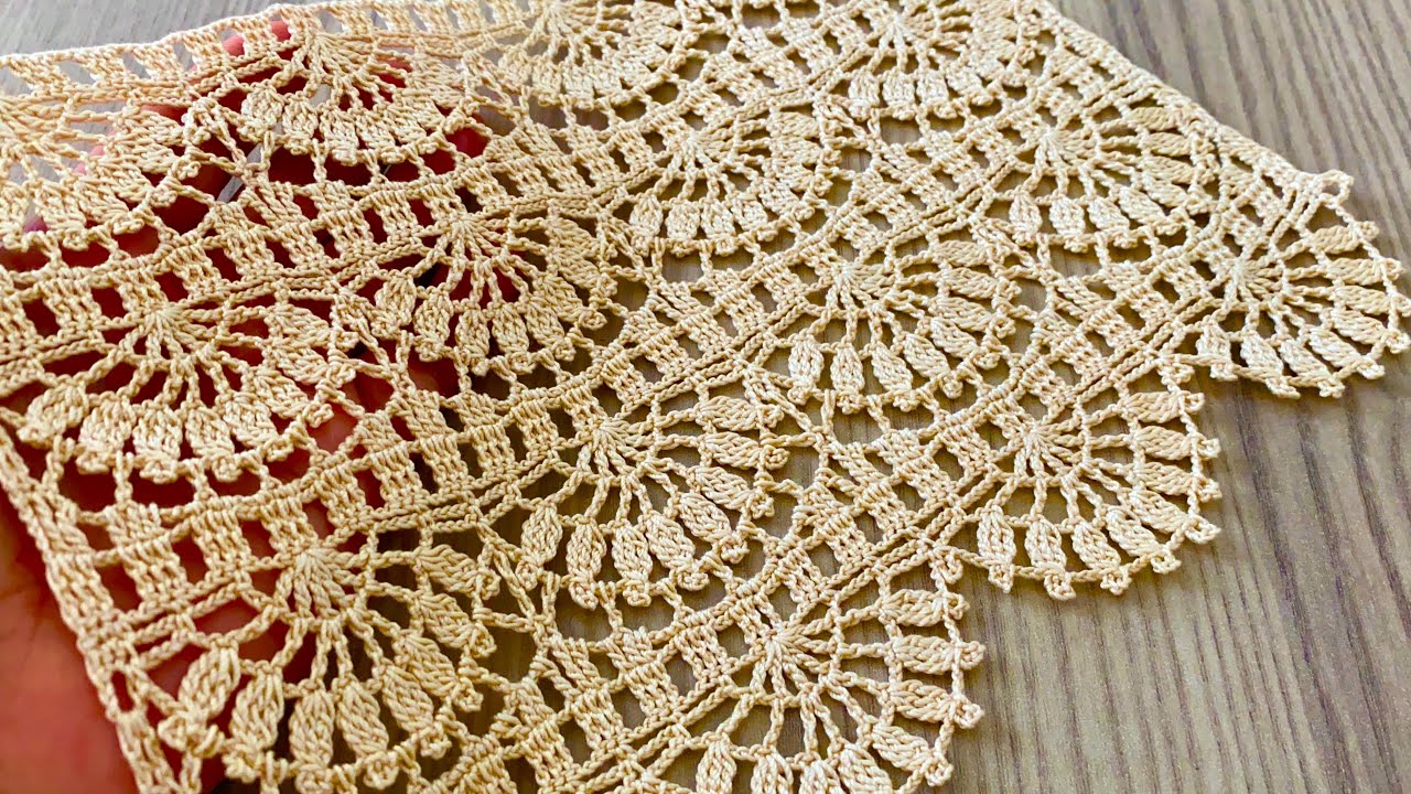 Unique Crochet Pattern for Blouse, Tunic Step by Step Tutorial