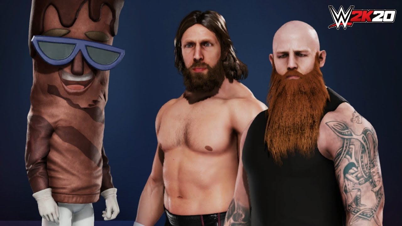 wwe 2k20 characters