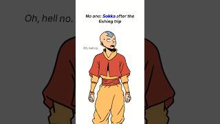 Sokka gets sick #avatarthelastairbender #aang #sokka #katara #avatarthelastairbenderedit