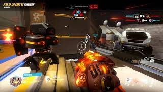 Ionstorm Torbjörn Quintuple Kill POTG - Overwatch