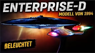 Enterprise D Modell von 1994 Beleuchtet 🖖