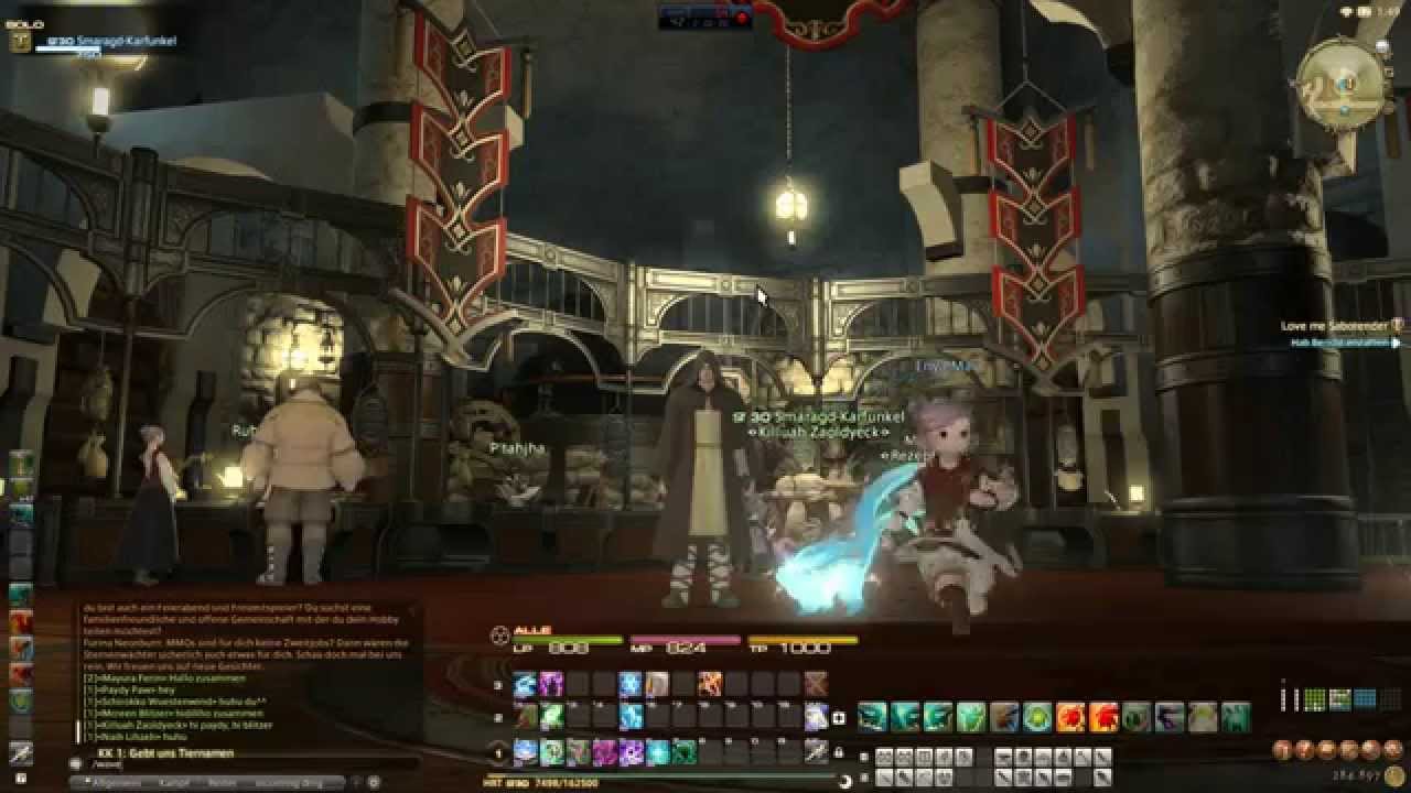 Let's Play Final Fantasy XIV ARR 130 Die Gilde der Hermetiker