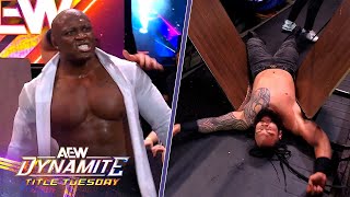 картинка: Hurt Syndicate против The Demand: самые яркие моменты уличных драк! | AEW Dynamite, 7 октября 202...