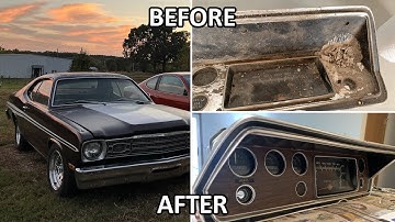 $40 Plymouth Duster Instrument Cluster Restoration!