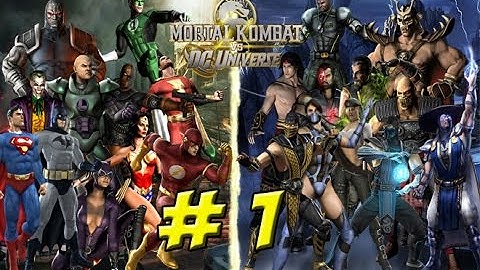 Mortal Kombat Vs DC! Story Mode Part 1 - YoVideogames