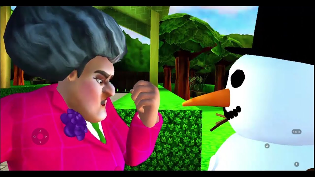 Scary Teacher 3D Worth Melting For. So Miss T Can Wreck Christmas Make A Snowman She'll Never Forget
