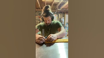 Making a zero clearance insert for my miter saw. Full video on my channel. #woodworking #upgrade