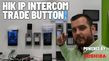 Hikvision IP Intercom Trade Button - BRAND NEW [4K]