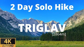 Triglav - Epic 2-Day Solo Hike 4K