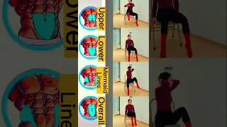 4 Routine Exercises to Tone Belly, Thighs &amp; Glutes 🔥 Full Body Fat Burn at Home | Part 18 #Shorts