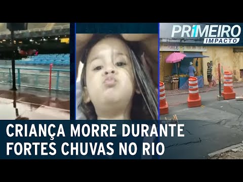 RJ: tempestade causa mortes e transtornos para moradores | Primeiro Impacto (08/02/23)