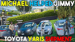 TOYOTA YARIS SHIPMENT | GTA 5 | Real Life Mods #299 | URDU |