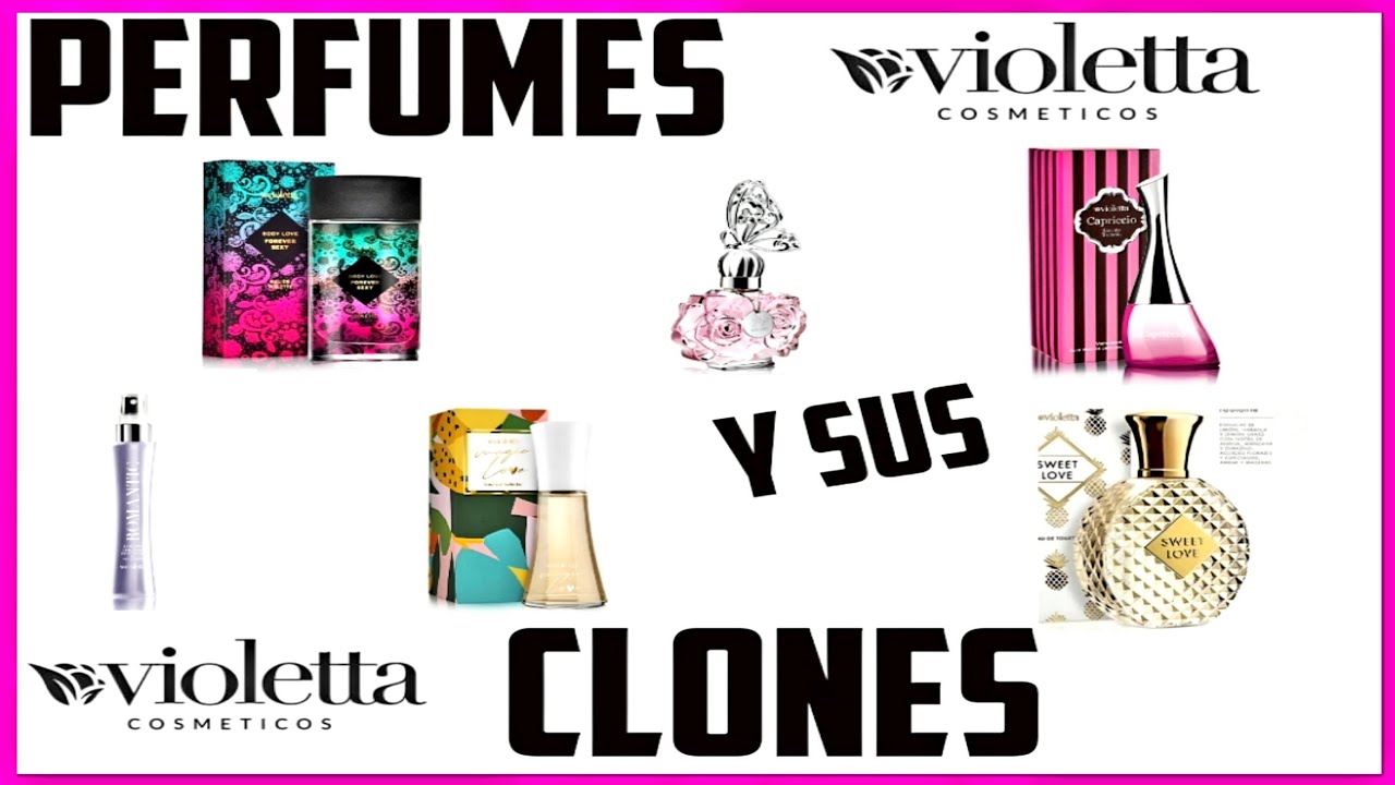 PERFUMES DE VIOLETTA Y SUS CLONES ~ Morolove