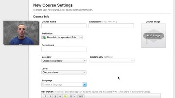 Getting Started With iTunes U