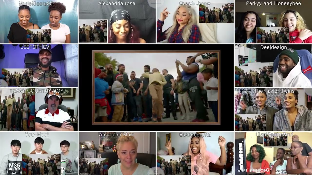 Drake - God's Plan [ reaction mashup ]