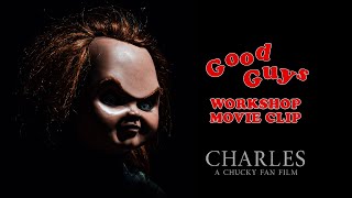 Charles - A Fan Film WORKSHOP CLIP HD
A young couple moves in to their first house and encounters a red-headed freckled doll. Soon they discover that their home and doll reveal an evil presence.
Writer: Tony Bizz
Executive Producer: Tony Bizz
Producers: Michael Lawrence & Mike Chibante
Directors: Tony Bizz & Mitch Francis
IG:@Charlesmovie
Facebook: Charles Fan Film
*THIS IS A NON-PROFIT FAN FILM*
Release 2021 Charles - A Fan Film WORKSHOP CLIP HD