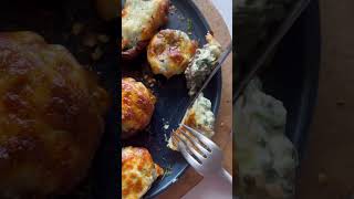 Spinach   Feta Stuffed Mushrooms #shorts