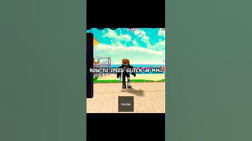HOW TO SPEED GLITCH IN MM2 #roblox #robloxedit #edit #mudermystery2 #mm2