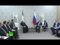 Владимир Путин встретился с президентом Ирана