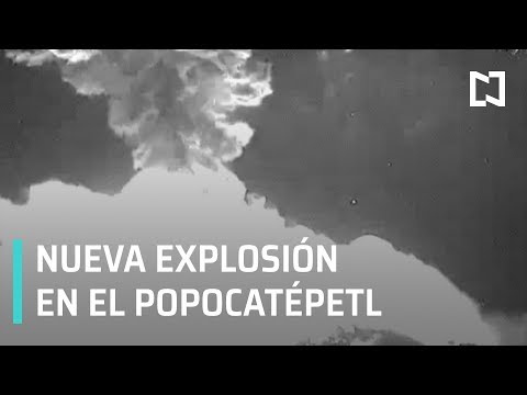 Popocatépetl registra una nueva explosión - En Punto